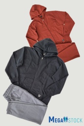Мужские флисовые спортивные костюмы Authentic Le Jogger, сток оптом