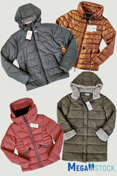 Куртки от Tommy Hilfiger, Nike, Canadian Peak, Calvin Klein, Guess, Jack&Jones, сток оптом