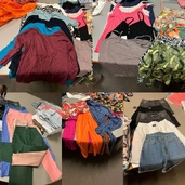 8,50 €/кг – женская одежда микс, 436 кг, новая мода без бирок, категория A, немецкие и европейские бренды, в наличии
