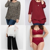 от 3,90 € за штуку – женская одежда Sheego L–XXXL, новая, без нижнего белья, блузки, платья, джинсы, в наличии, доставка по всему миру