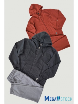 Мужские флисовые спортивные костюмы Authentic Le Jogger, сток оптом