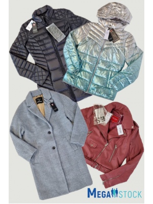 Куртки, пуховики, тренчи Guess, сток оптом