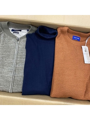 JACK & JONES мужские легкие свитера сток оптом