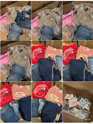 Брендовая одежда second hand оптом на вес, микс, топ-бренды