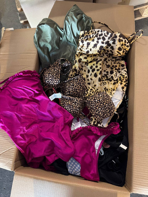 16,00 €/кг Женские купальники микс, сток категории A: слитные, раздельные, спортивные модели, без бирок, в наличии, доставка из Германии