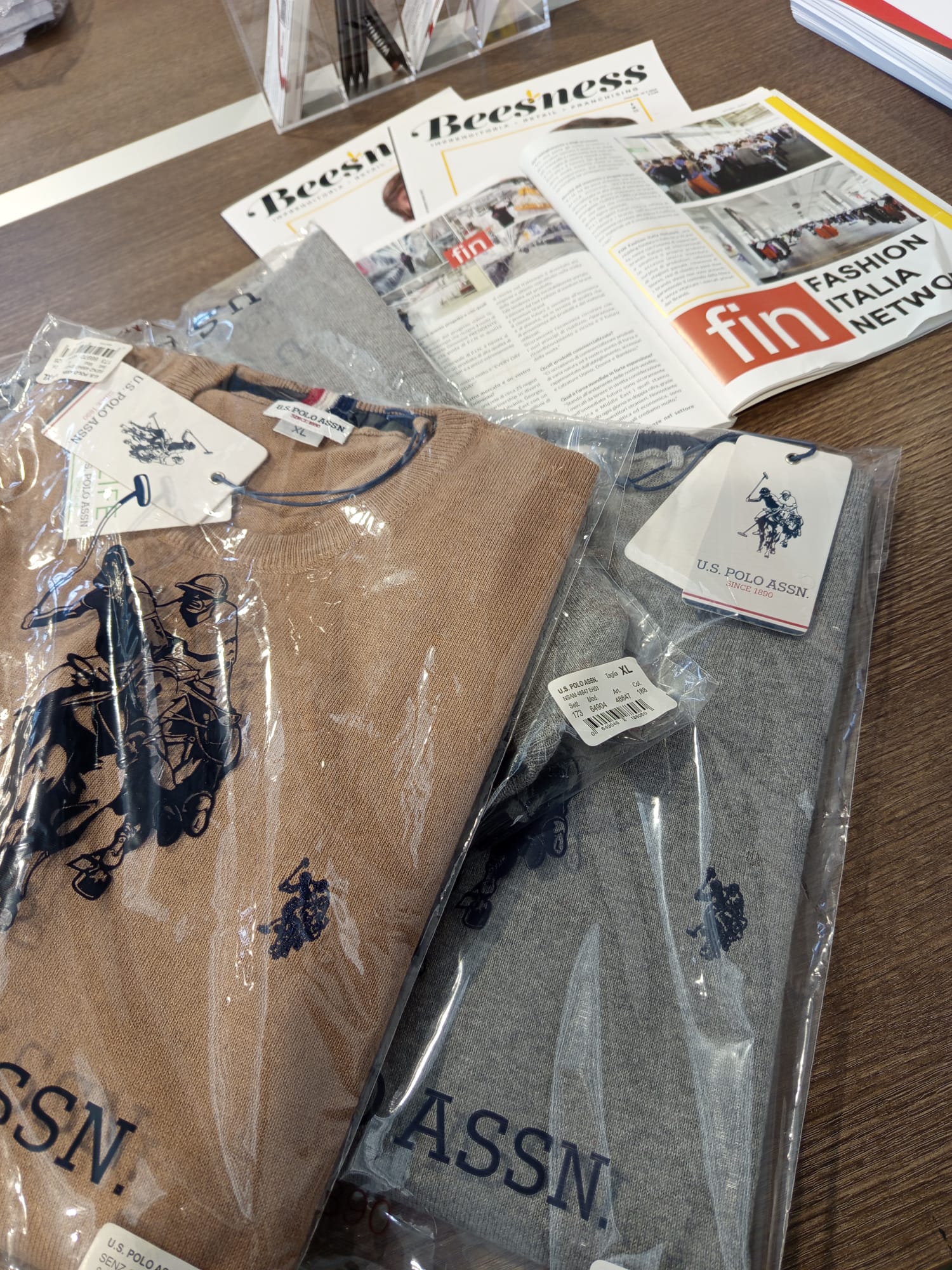U.S. Polo Assn. брендовая одежда мужская и женская, сток оптом